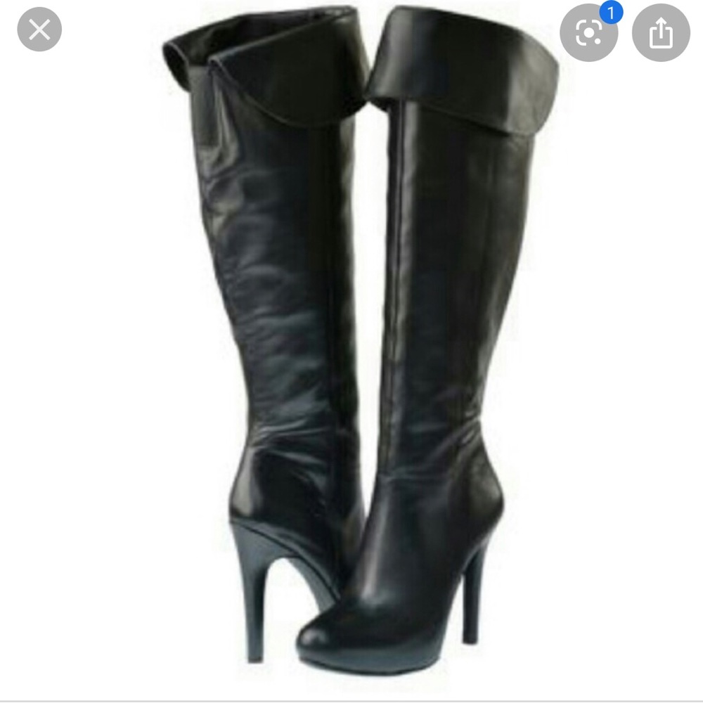 Jessica Simpson Audrey black over the Knee Boots